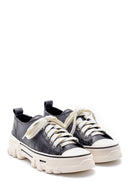 Women's Leather Sneaker | Derimod