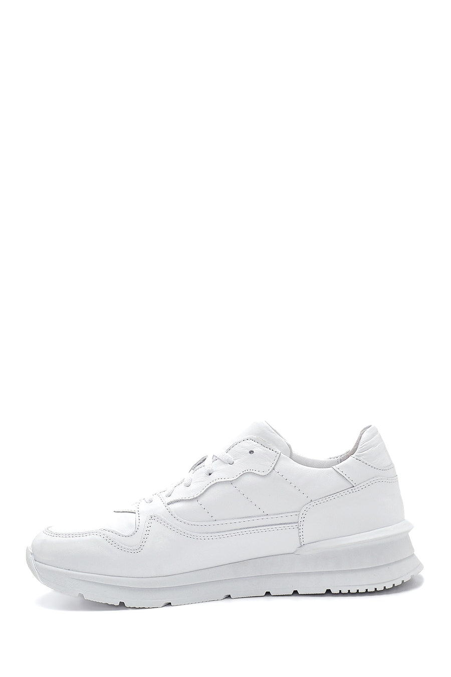 Men's White Leather Sneaker
