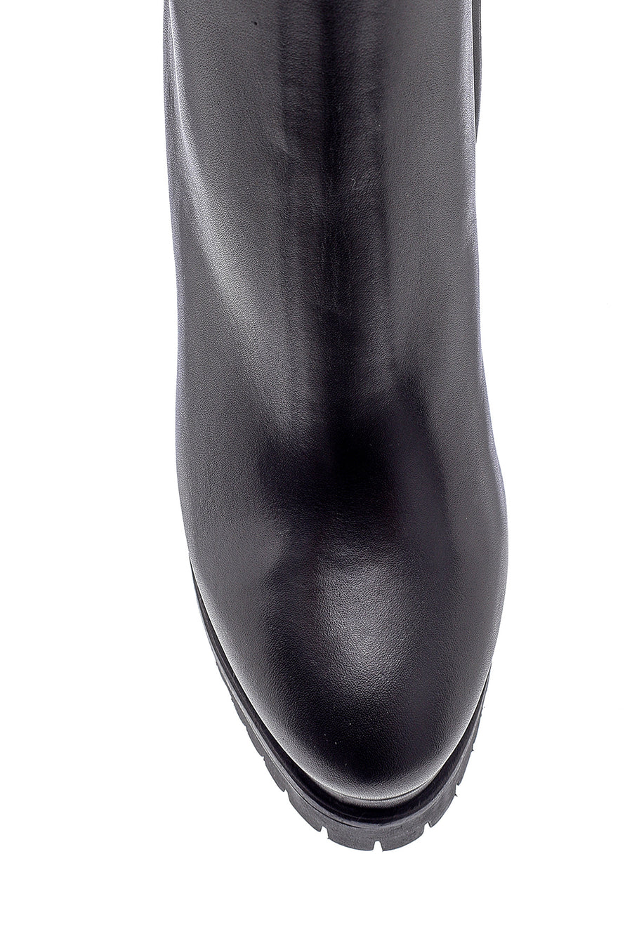Women's Leather Heeled Boots