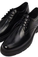 Men's Black Lace-Up Leather Casual Shoes | Derimod