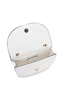 Women's White Long Chain Strap Mini Evening Clutch Bag | Derimod