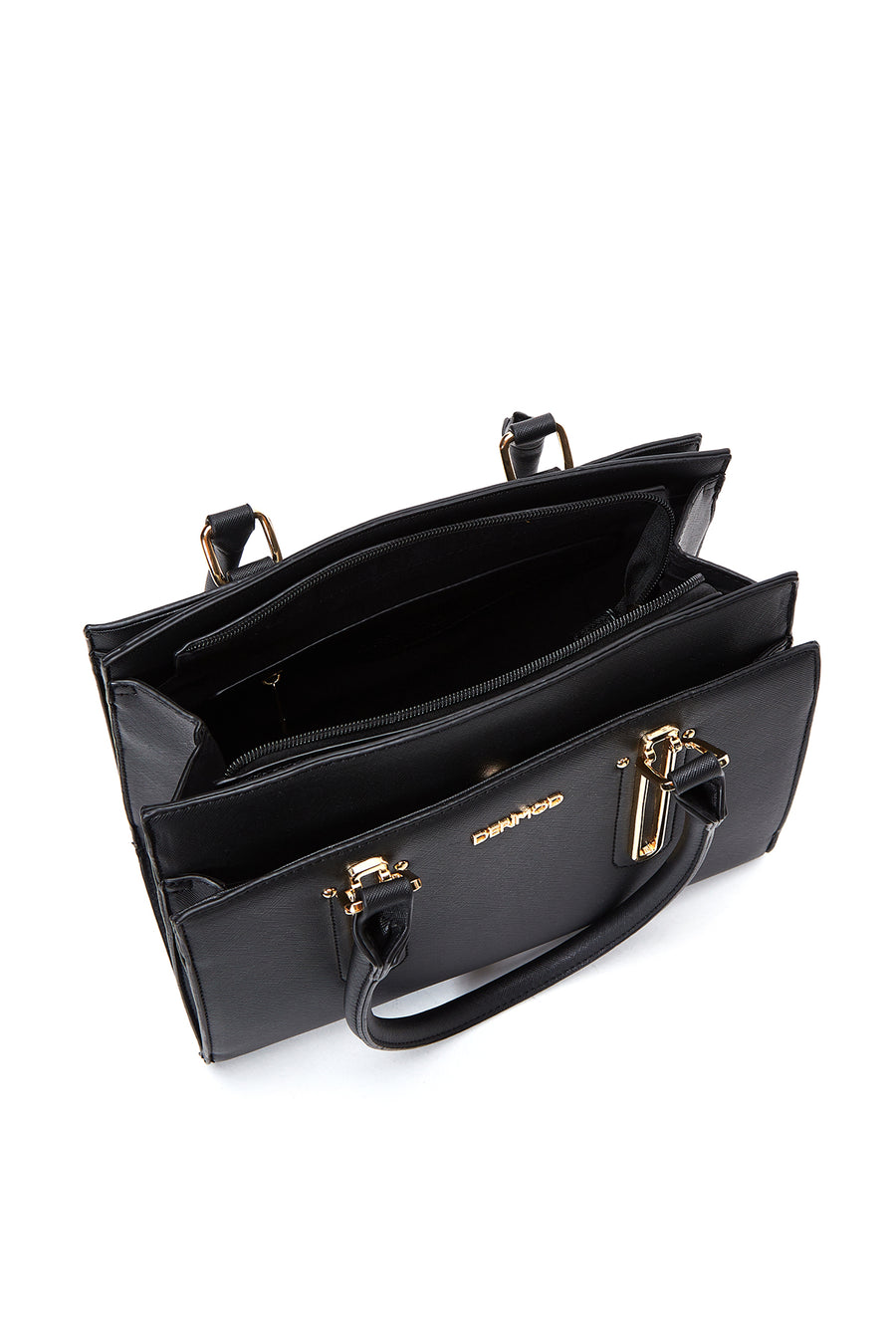 Women's Black Long Strap Shoulder Bag