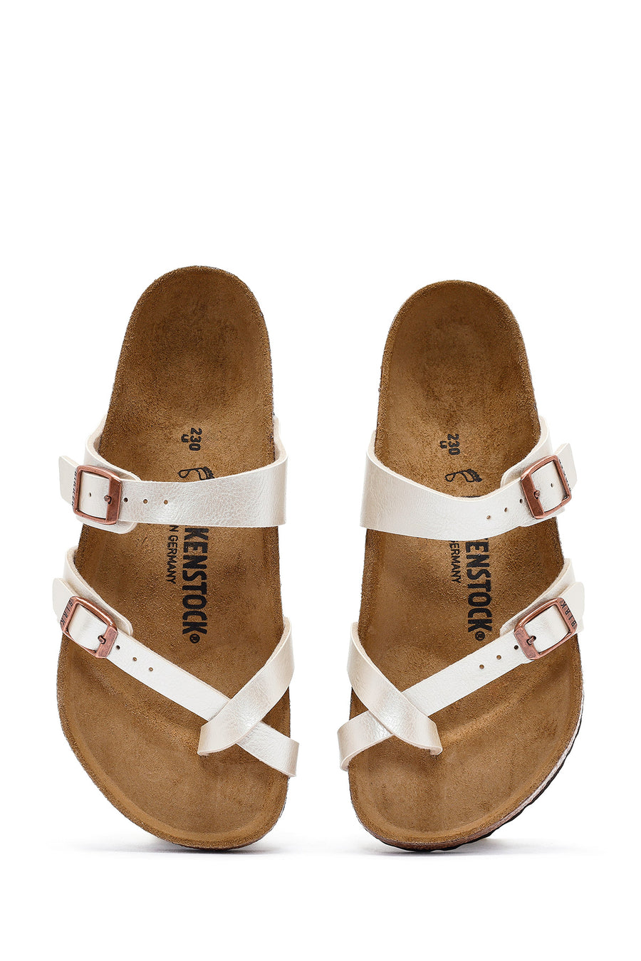 Birkenstock Kadın Beyaz Mayari Graceful Tokalı Terlik