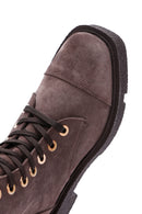 Women's Mink Suede Leather Boots | Derimod