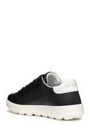 Geox Women's Black Spherica Ecub-1 Lace-up Leather Sneaker | Derimod