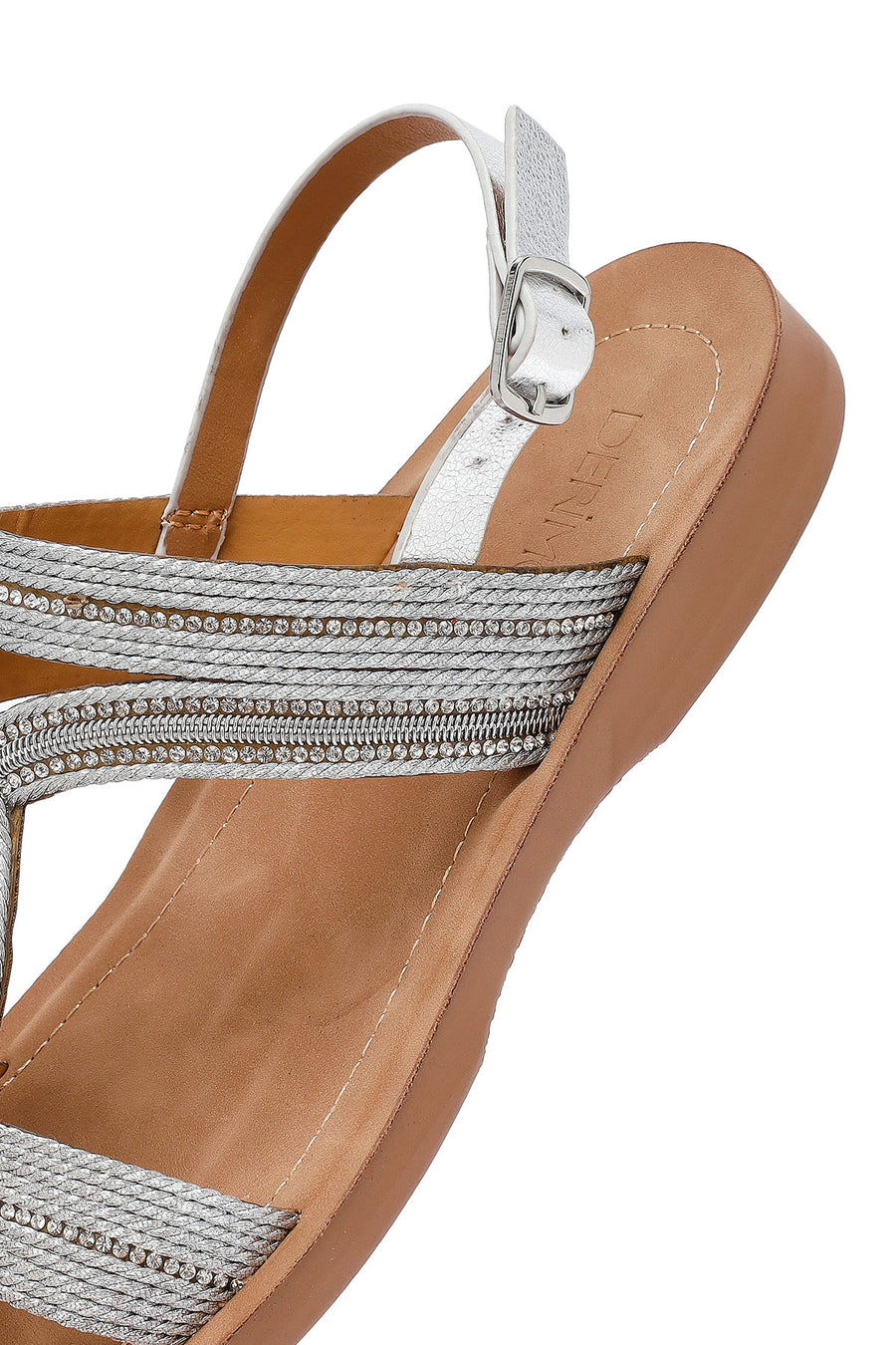 Women's Silver Stone Sandals
