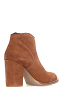 Women's Suede Heeled Boots | Derimod
