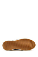 Kadın Kahverengi Bağcıklı Kalın Tabanlı Süet Sneaker | Derimod