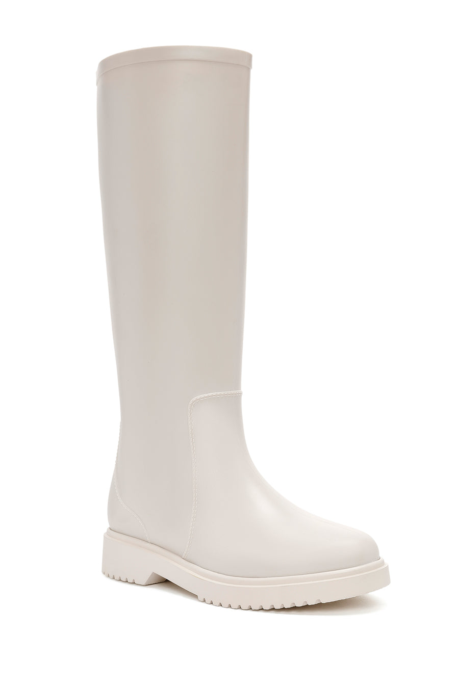 Women's Cream Rain Boots