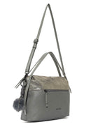 Women's Gray Long Strap Shoulder Bag | Derimod