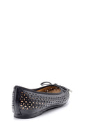 Women's Black Bow Ballerina Ballet | Derimod