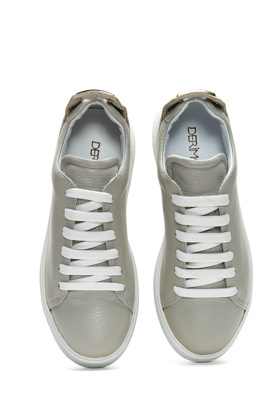 Kadın Deri Toka Detaylı Sneaker