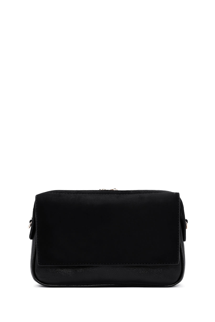 Women's Black Long Strap Crossbody Bag