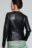 Celine Women's Leather Jacket | Derimod