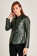 Ibiza Women's Leather Jacket | Derimod
