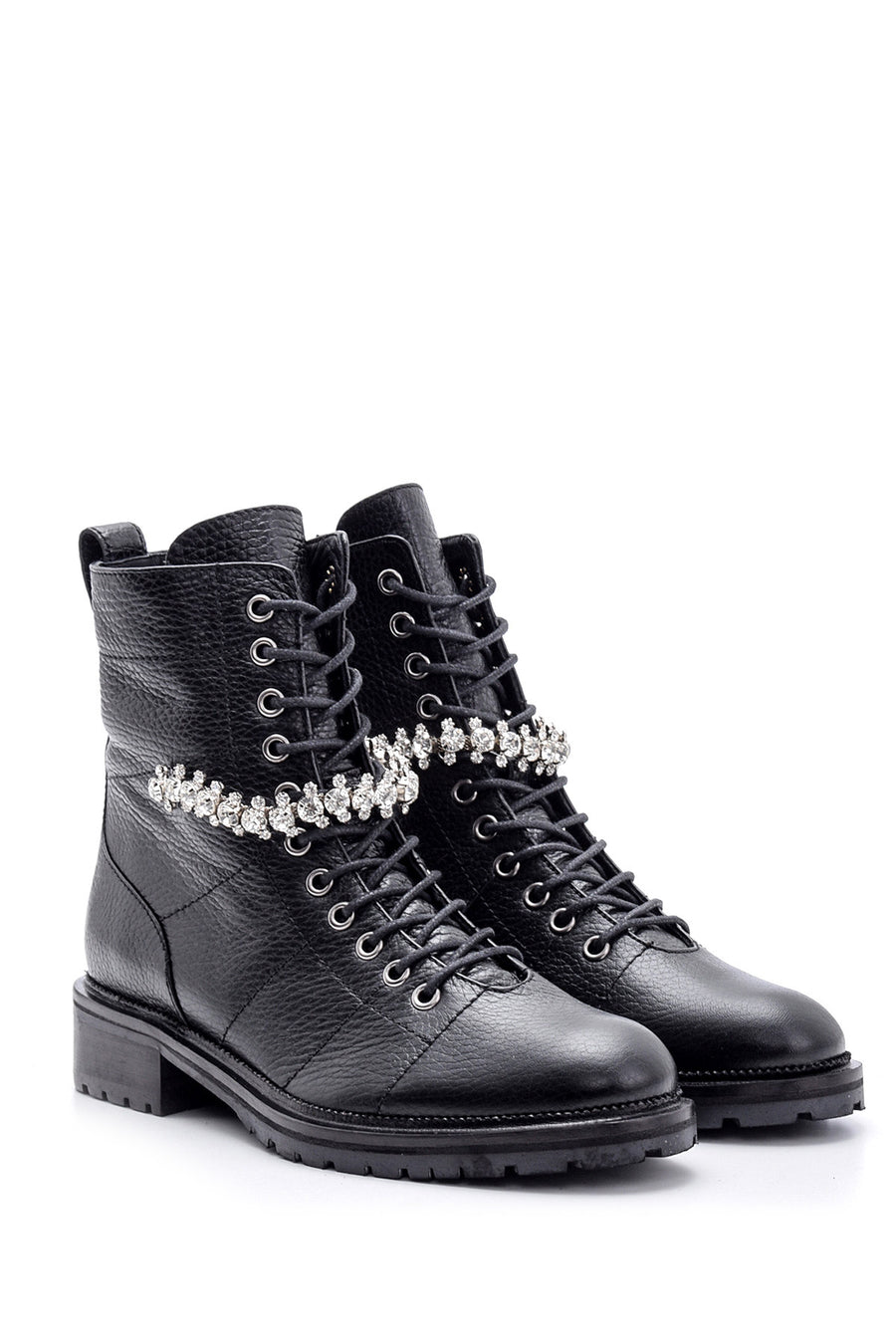 Women's Stone Leather Boots