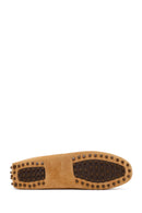 Kadın Camel Püsküllü Süet Deri Loafer | Derimod