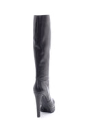 Women's Leather Heeled Boots | Derimod
