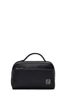 Men's Black Leather Handbag | Derimod