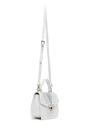 Women's Cream Printed Long Shoulder Bag | Derimod