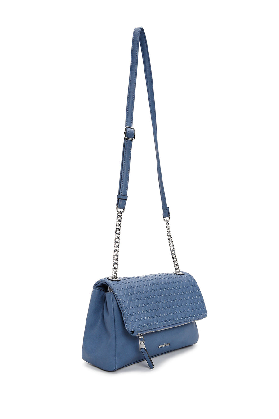 Women's Blue Long Strap Crossbody Bag