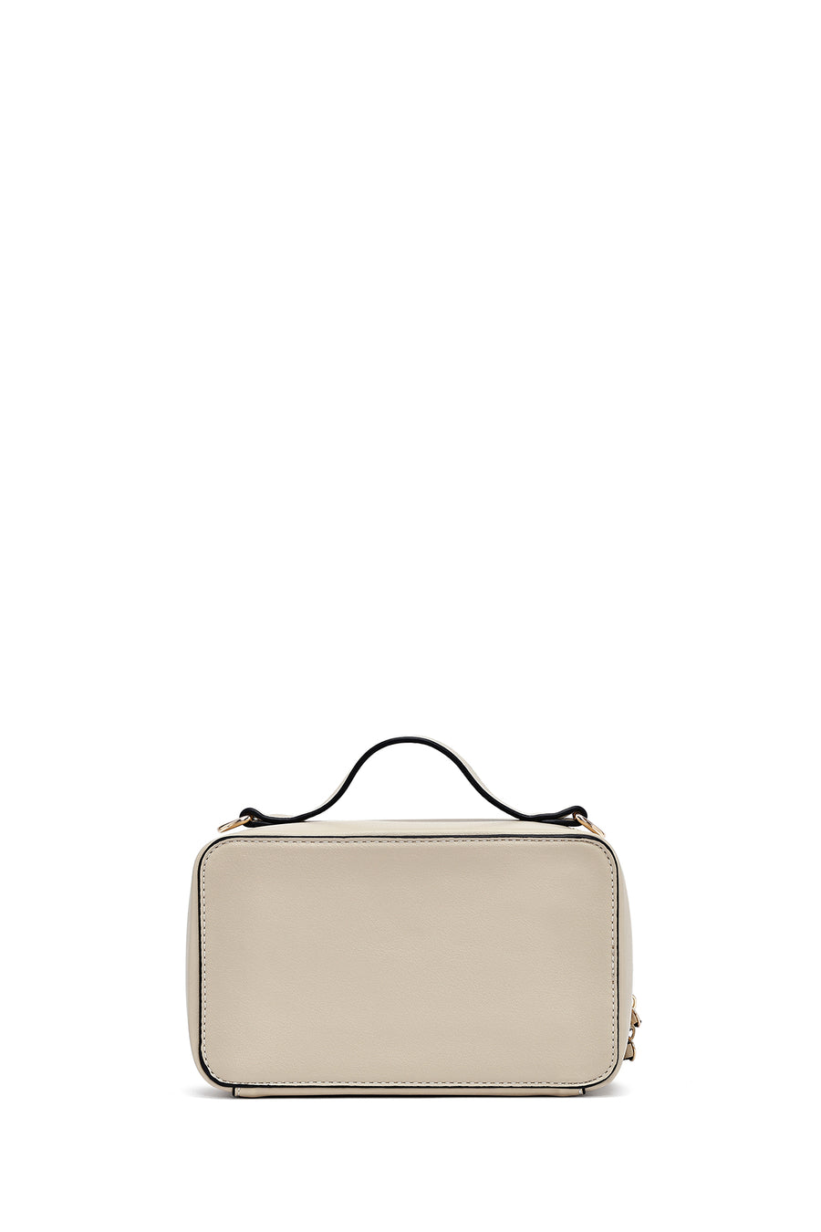 Women's Beige Long Strap Classic Crossbody Bag