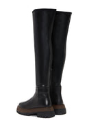 Women's Black Leather Boots | Derimod