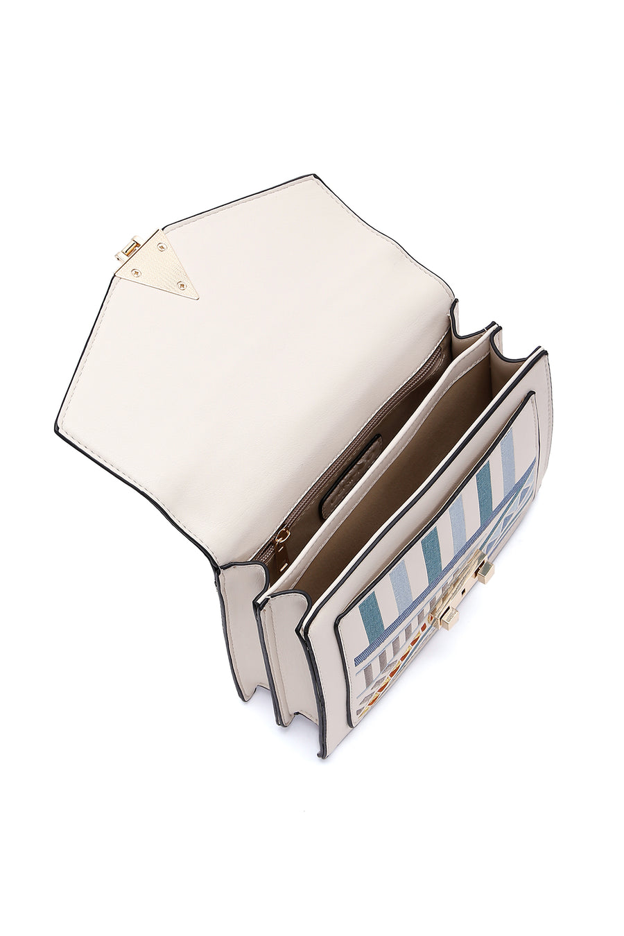 Women's Multi-Colored Printed Long Strap Shoulder Bag