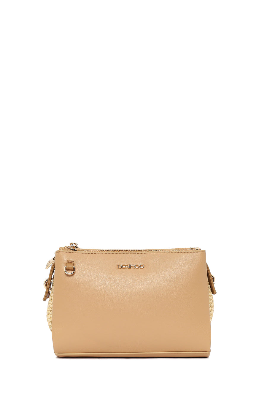Women's Beige Charm Crossbody Bag