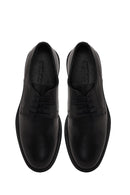 Male Black Lace-up Leather Casual Shoes | Derimod