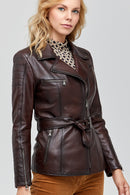 Mayfair Women's Leather Jacket | Derimod