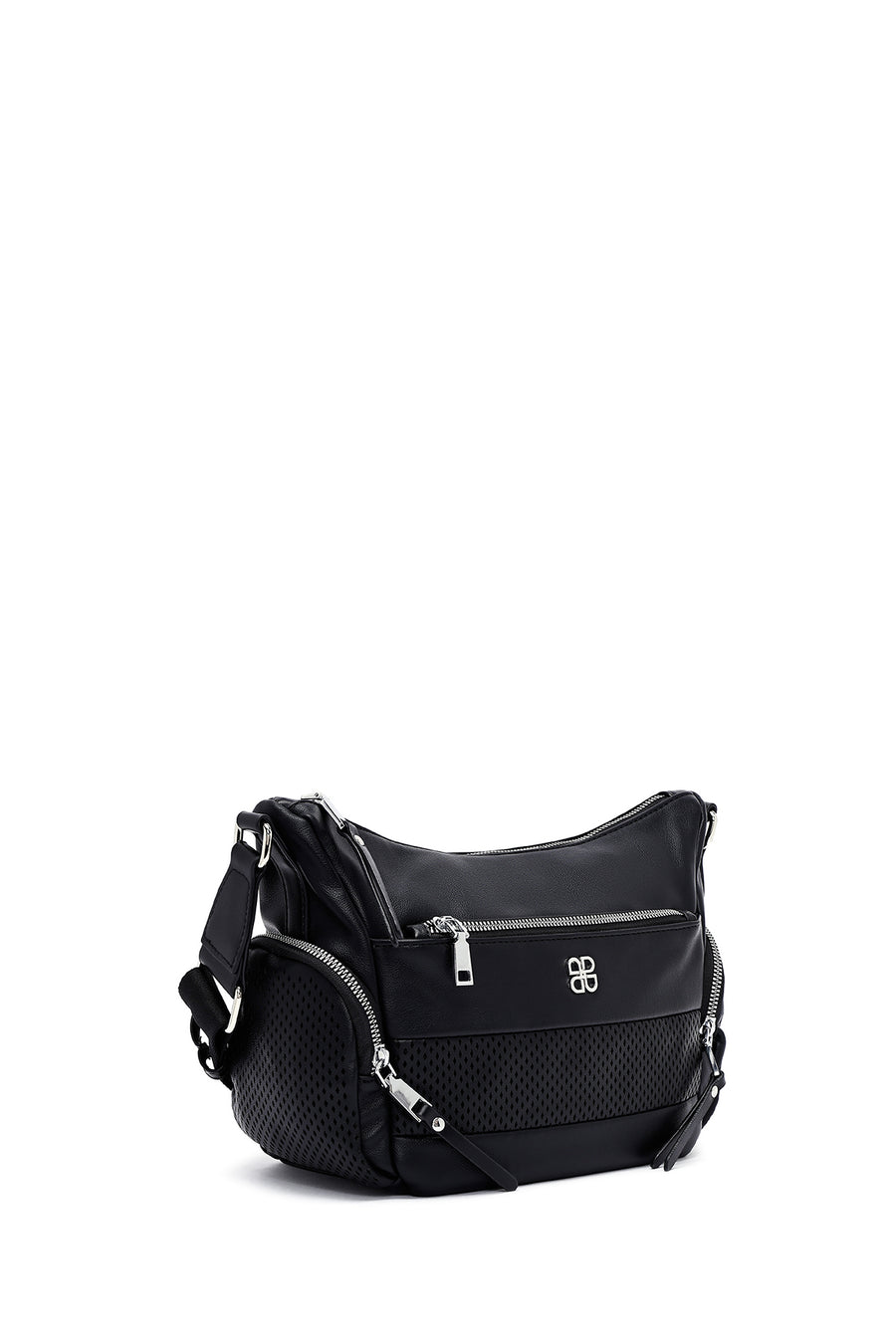 Women's Black Long Strap Crossbody Bag