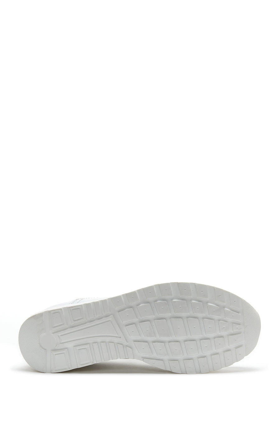 Women's Leather High Sole Sneaker