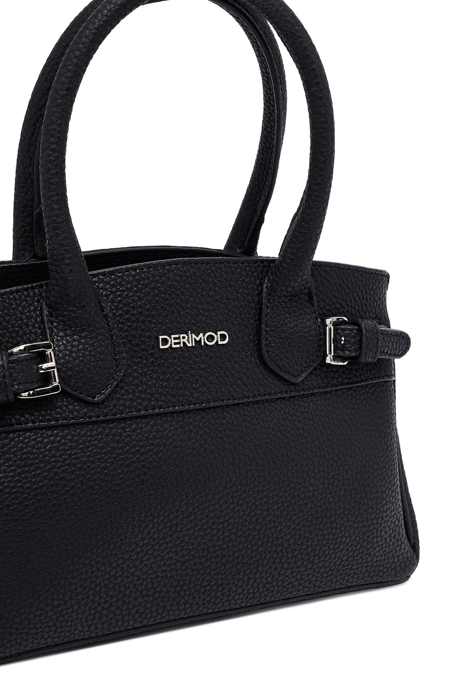 Women's Black Long Strap Classic Handbag