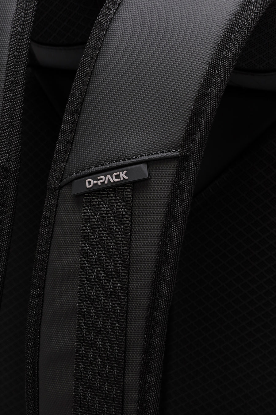 D-Pack Unisex Black Technological Backpack