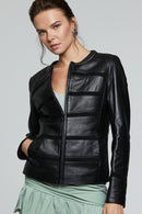 Celine Women's Leather Jacket | Derimod