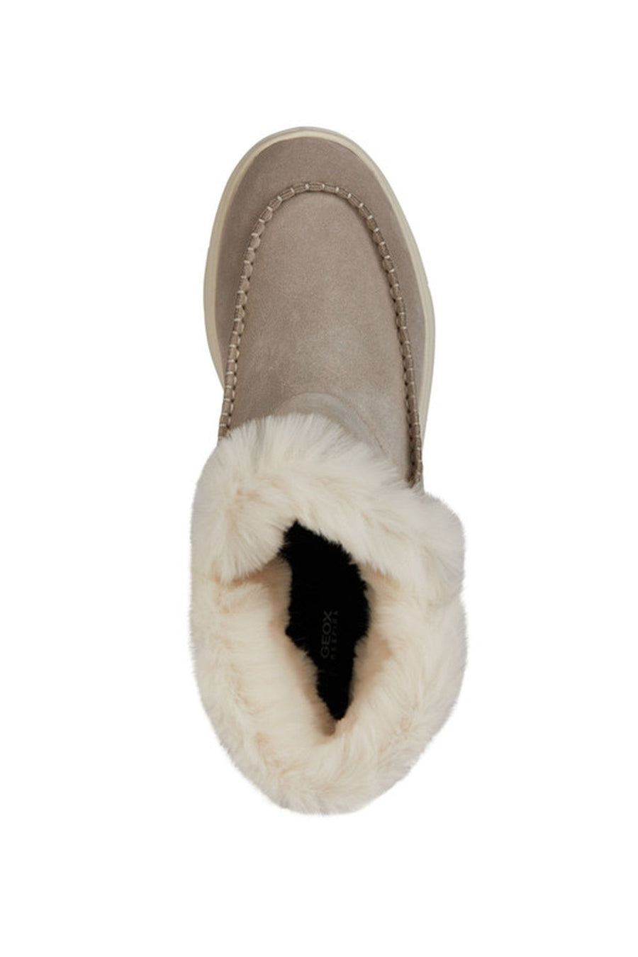 Geox Women's Beige Spherica Suede Leather Boots