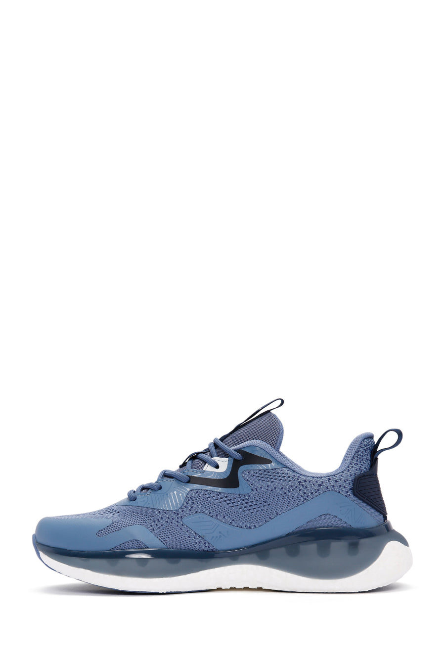 Derimod Zero Erkek Mavi Bağcıklı Kalın Tabanlı Kumaş Sneaker