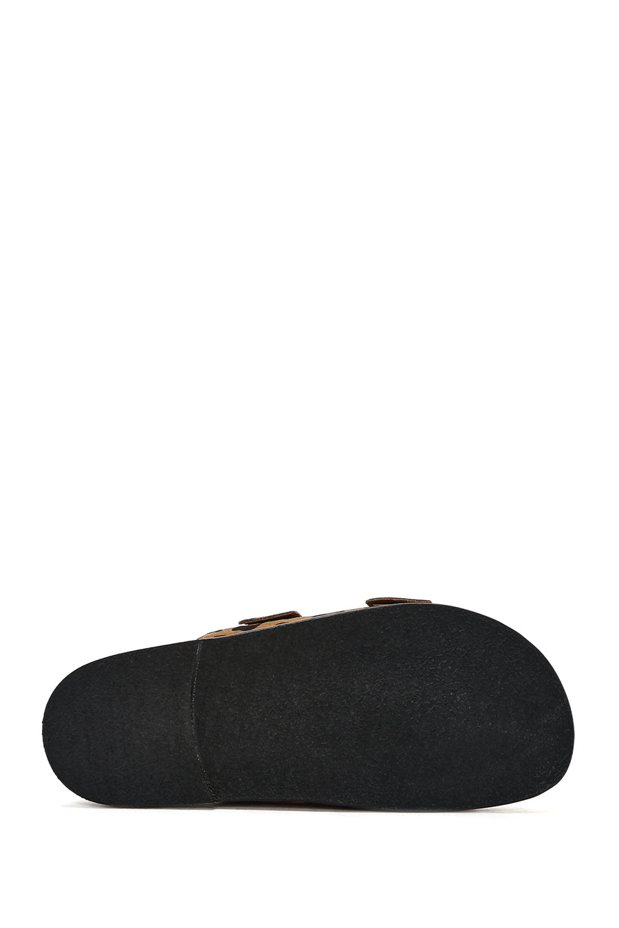 Women's Leopard Double Buckled Suede Leather Slippers