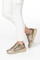 
Women Women Mink Spherica Lace-Up Thick Sole Leather Sneaker
 | Derimod