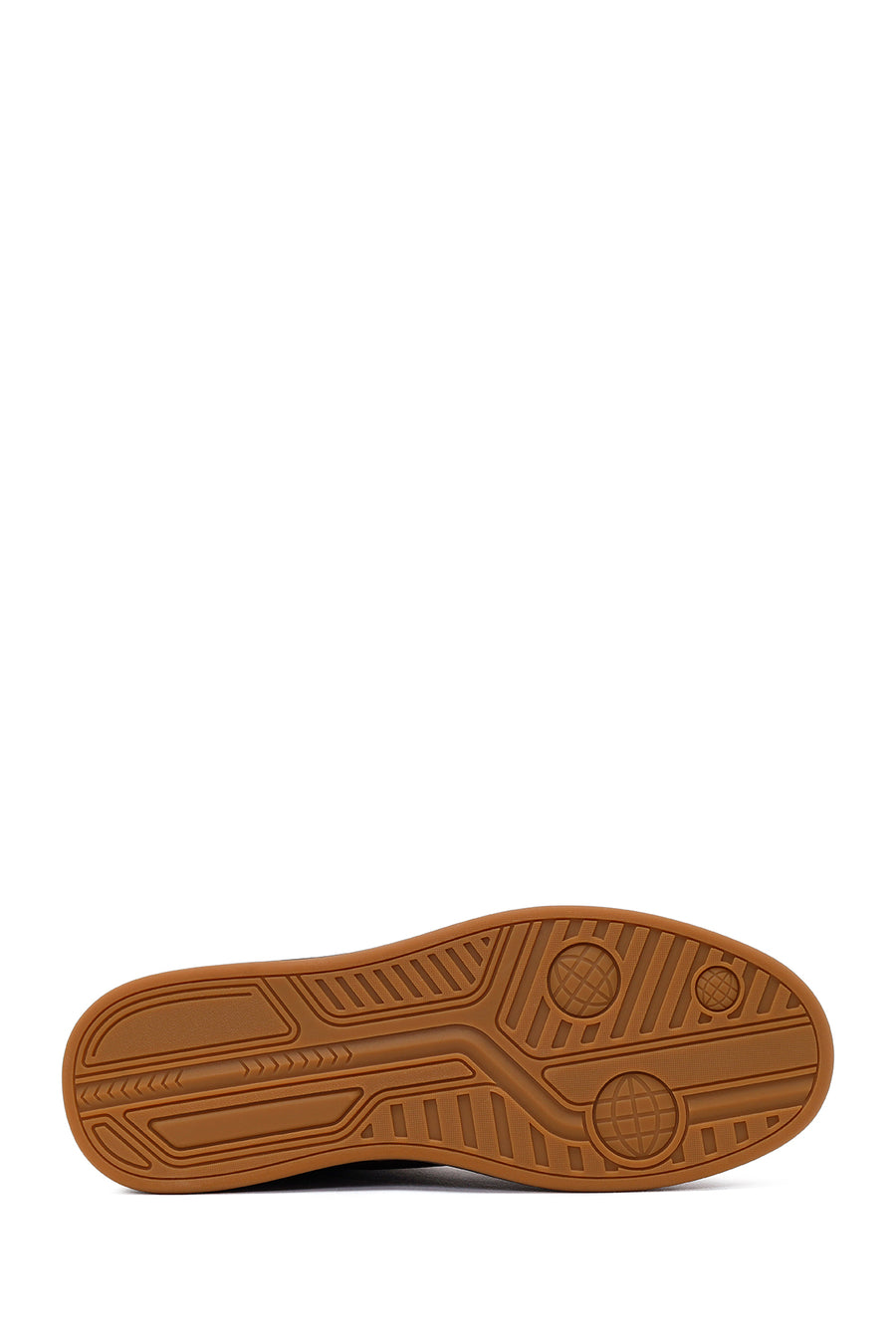 Erkek Kahverengi Bağcıklı Nubuk Deri Sneaker
