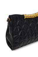 Woman Black Printed Clutch Bag | Derimod