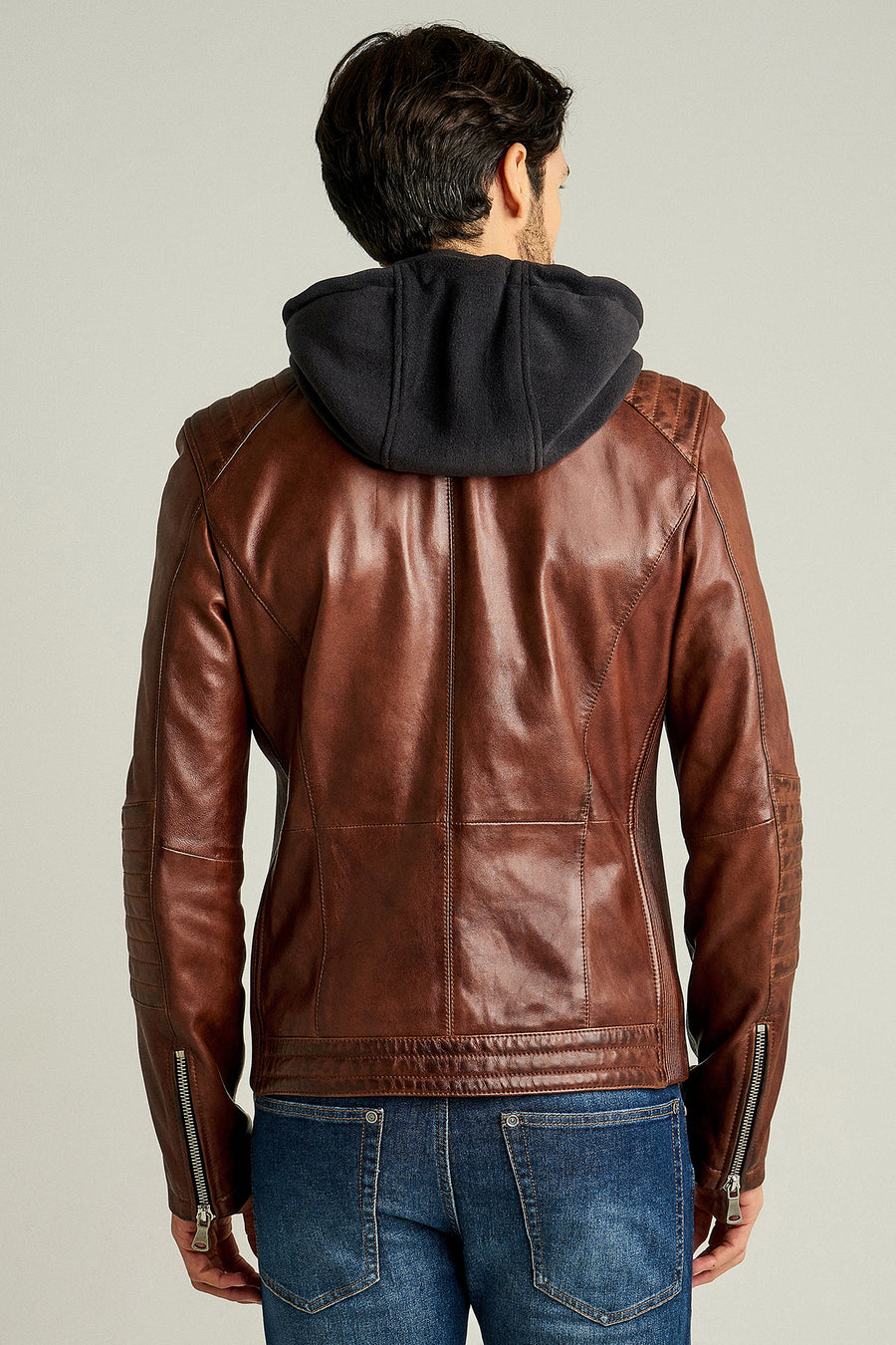 Lebron Men's Leather Jacket