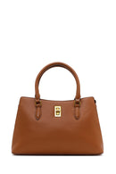 Woman Tan Long-Strap Accessorized Shoulder Bag | Derimod