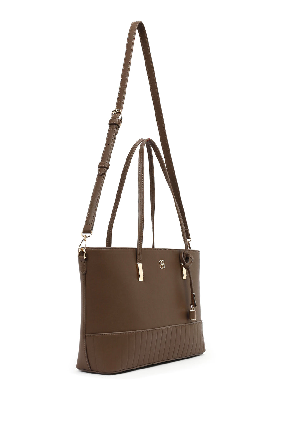 Women's Brown Long Strap Shoulder Bag