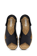 Camper Women's Black Oruga Sandals | Derimod