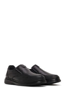 Erkek Siyah Deri Konfor Loafer | Derimod