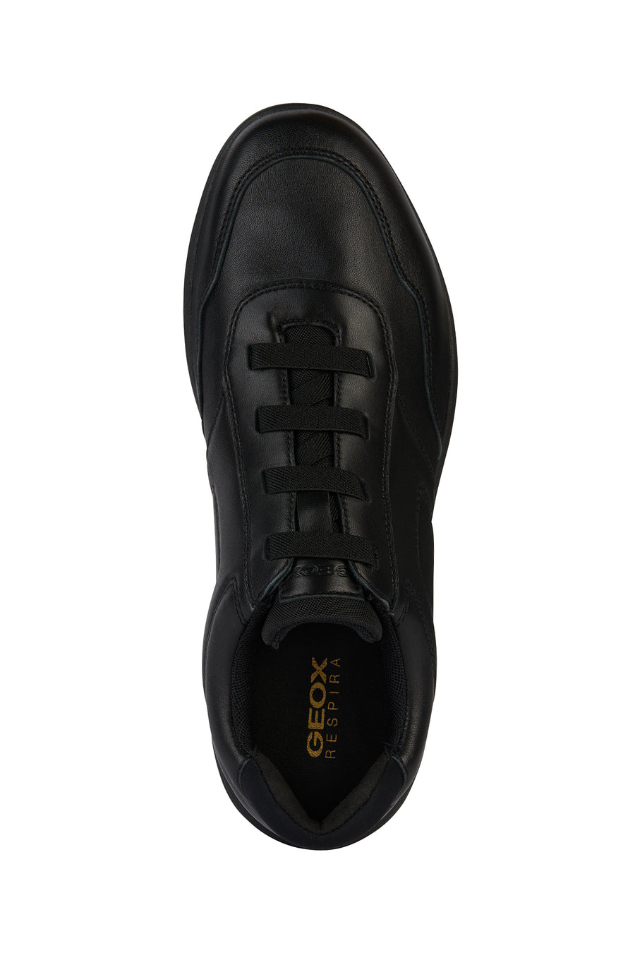 
Geox Men's Black Spherica Ec2 Lace-up Leather Sneaker
