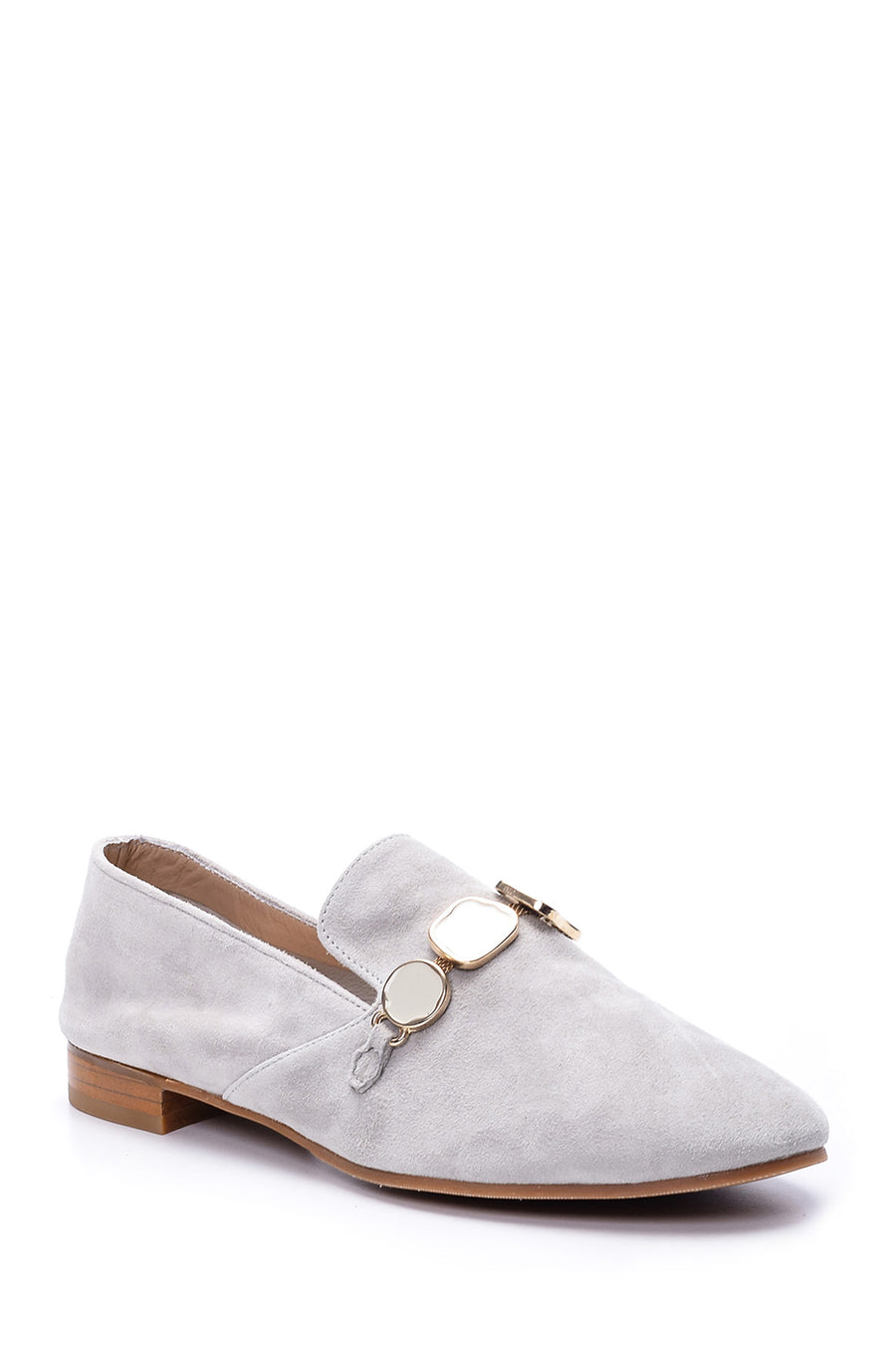 Women's Stone Suede Loafer