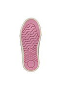 Geox Girls White Skylin Lace-Up Patterned Ankle Sneaker | Derimod